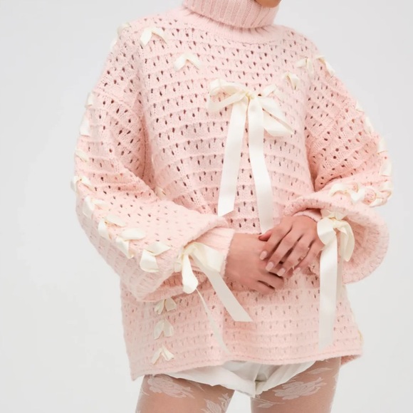 STUART WEITZMAN Fuchsia hot pink satin BOW espadrilles heels size 8.5 coquette - Picture 14 of 15